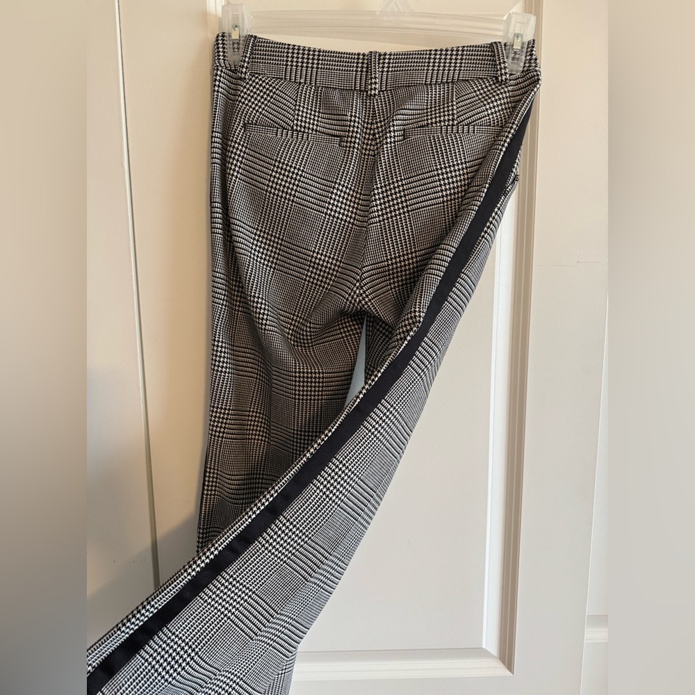 Express Black and White Plaid Trousers - Picture 4 of 7